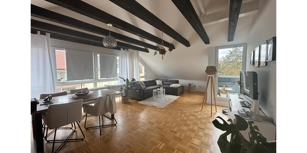 Dachgeschoßwohnung Saarbrücken Eschberg - 2 Zimmer, 60 m&sup2;, 890&euro; | Angebot:25888024