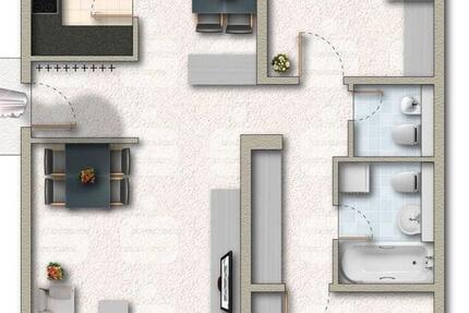 Wohnung Schwalbach - 3 Zimmer, 96 m&sup2;, 860&euro; | Angebot:25883544