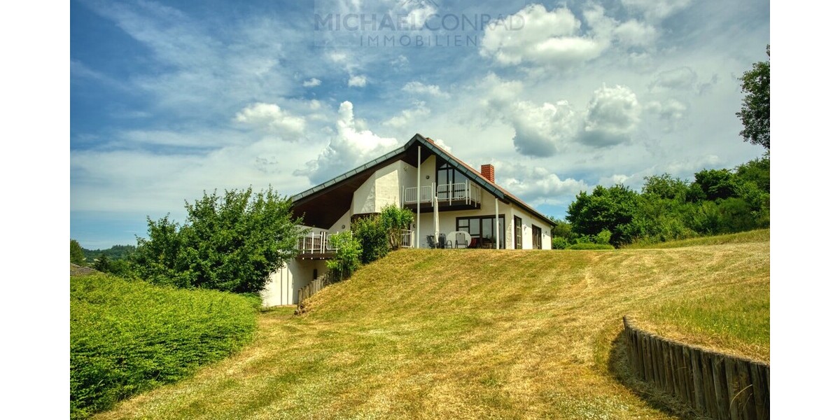 Natur pur! Außergewöhnliches Architektenhaus in traumhafter Lage und mit Einliegerwohnung - Einfamilienhaus Schmelz | Angebot:27355602