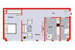 Etagenwohnung Püttlingen - 2 Zimmer, 54 m&sup2;, 500&euro; | Angebot:26702432
