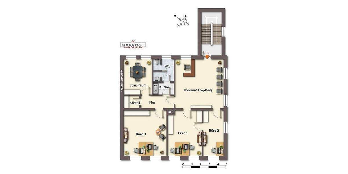 Gewerbeobjekt Saarlouis - 4 Zimmer, 120 m&sup2;, 750&euro; | Angebot:26488010