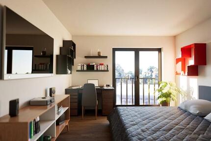 Wohnung Saarbrücken West - 1 Zimmer, 22 m&sup2;, 400&euro; | Angebot:22090104