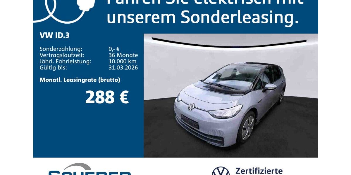 VW ID.3 60.232 km 16.690 &euro; Neunkirchen 66538