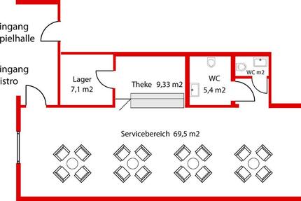 Gewerbeobjekt Homburg - 1.000&euro; | Angebot:9495918