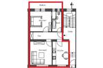 Erdgeschoßwohnung Saarbrücken Malstatt - 2 Zimmer, 75 m&sup2;, 650&euro; | Angebot:25892455