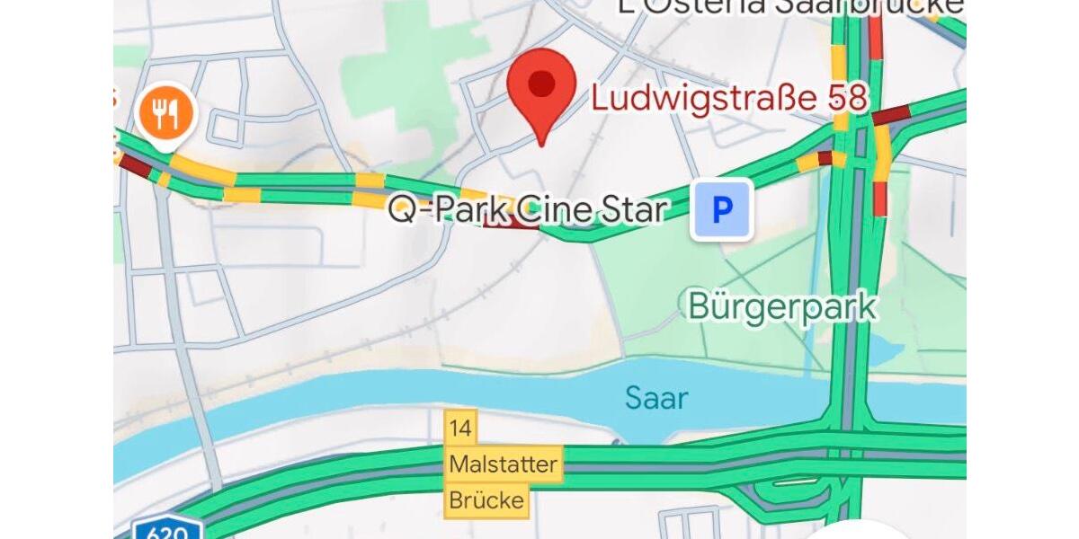 Hochparterre Saarbrücken West - 1.5 Zimmer, 70 m&sup2;, 140.000&euro; | Angebot:26827178