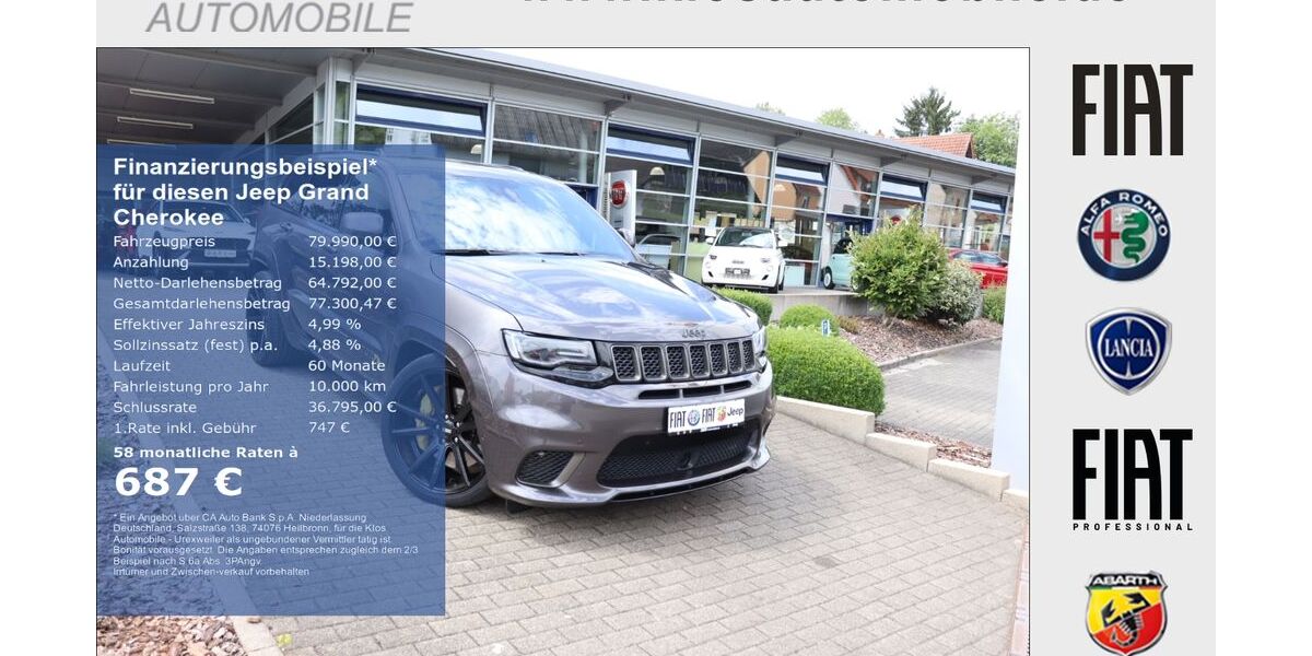 Jeep Grand Cherokee 43.450 km 79.990 &euro; Marpingen 66646