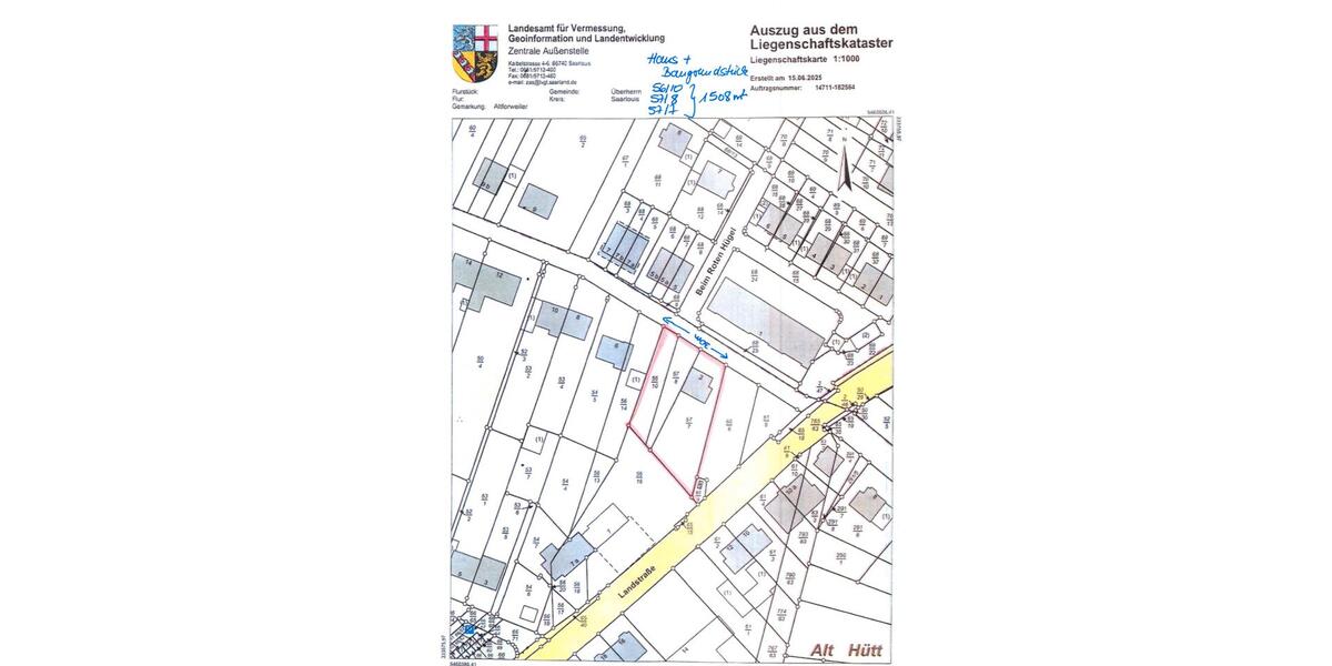 Einfamilienhaus Überherrn - 7 Zimmer, 160 m&sup2;, 250.000&euro; | Angebot:26021116