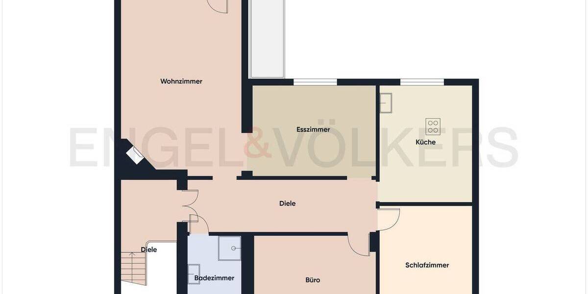 Etagenwohnung Wadgassen Hostenbach - 4 Zimmer, 115 m&sup2;, 229.000&euro; | Angebot:26344139