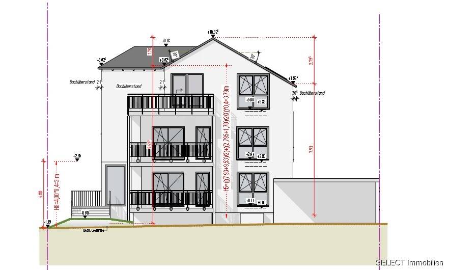 Etagenwohnung Saarbrücken Alt-Saarbrücken - 3 Zimmer, 79 m&sup2;, 369.000&euro; | Angebot:26472735