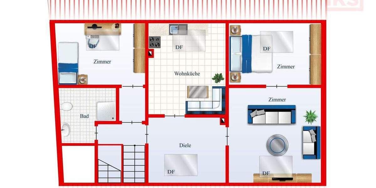 Mehrfamilienhaus, Wohnhaus Völklingen / Heidstock Heidstock - 1 Zimmer, 248 m&sup2;, 299.000&euro; | Angebot:25673956