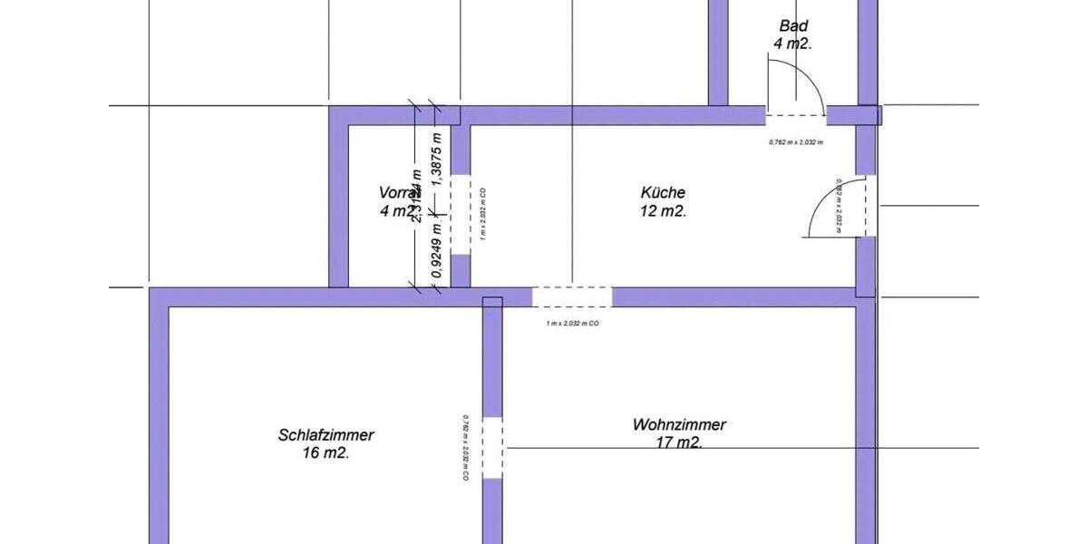 Erdgeschoßwohnung Schwalbach - 2 Zimmer, 54 m&sup2;, 460&euro; | Angebot:26531591