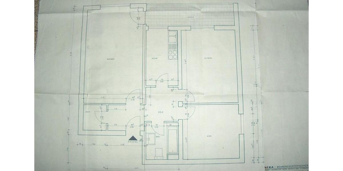 Etagenwohnung Saarbrücken Dudweiler - 3 Zimmer, 77 m&sup2;, 165.900&euro; | Angebot:25867333