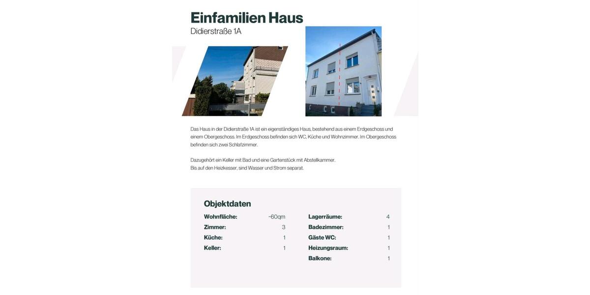 Mehrfamilienhaus, Wohnhaus Saarlouis - 11 Zimmer, 240 m&sup2;, 295.000&euro; | Angebot:24895637