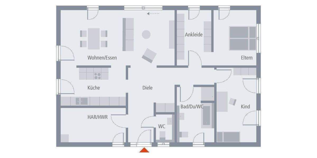 Bungalow Rehlingen-Siersburg Siersburg - 3 Zimmer, 106 m&sup2;, 291.900&euro; | Angebot:25678235