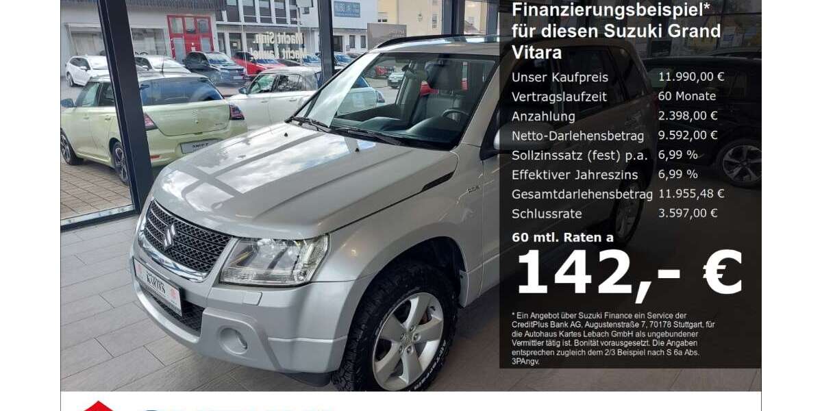 Suzuki Grand Vitara 149.598 km 11.990 &euro; Lebach 66822