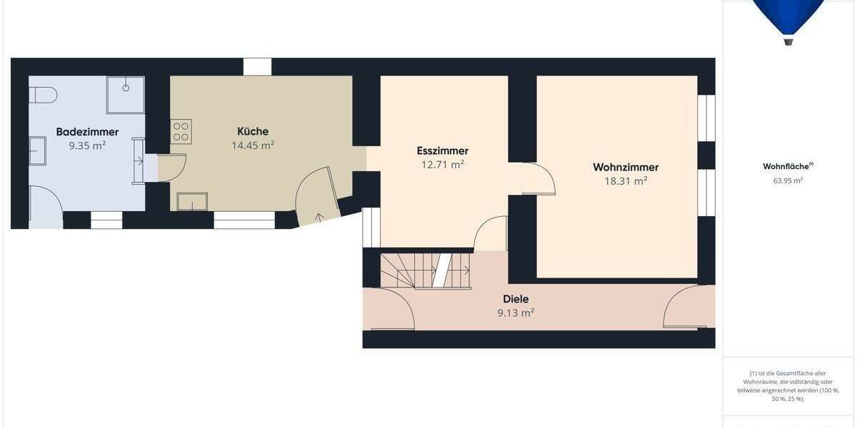 Reihenmittelhaus Saarlouis / Roden Roden - 5 Zimmer, 120 m&sup2;, 199.000&euro; | Angebot:25769945