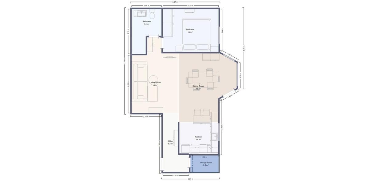 Etagenwohnung Wallerfangen - 2.5 Zimmer, 66 m&sup2;, 175.000&euro; | Angebot:23595032