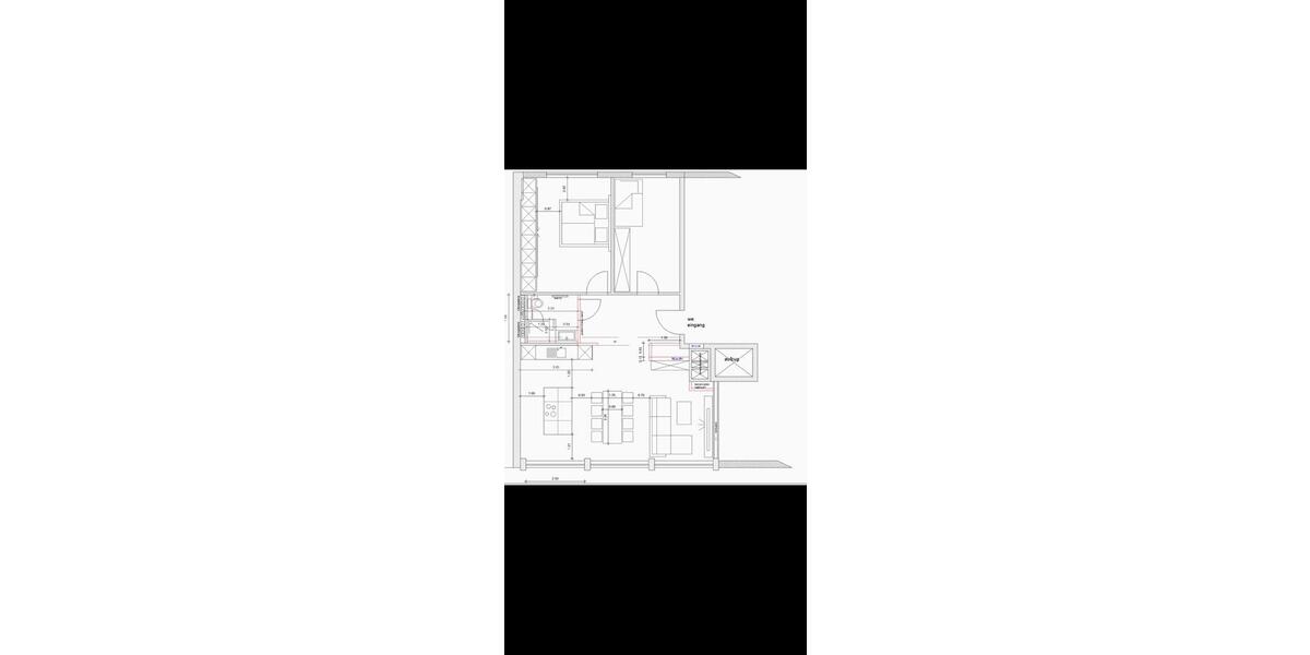 Etagenwohnung Saarbrücken - 3 Zimmer, 84 m&sup2;, 800&euro; | Angebot:26696397