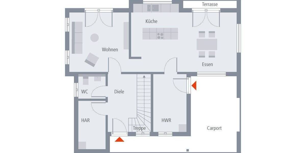 Einfamilienhaus Beckingen Düppenweiler - 5 Zimmer, 178 m&sup2;, 567.900&euro; | Angebot:26617486