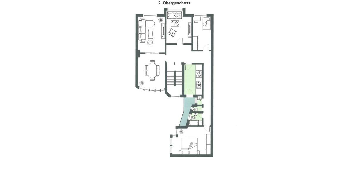 Etagenwohnung Saarbrücken Eschberg - 5 Zimmer, 180 m&sup2;, 1.690&euro; | Angebot:26532612