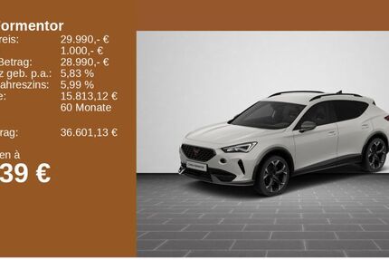 Cupra Formentor 69.085 km 29.990 &euro; Saarbrücken 66115