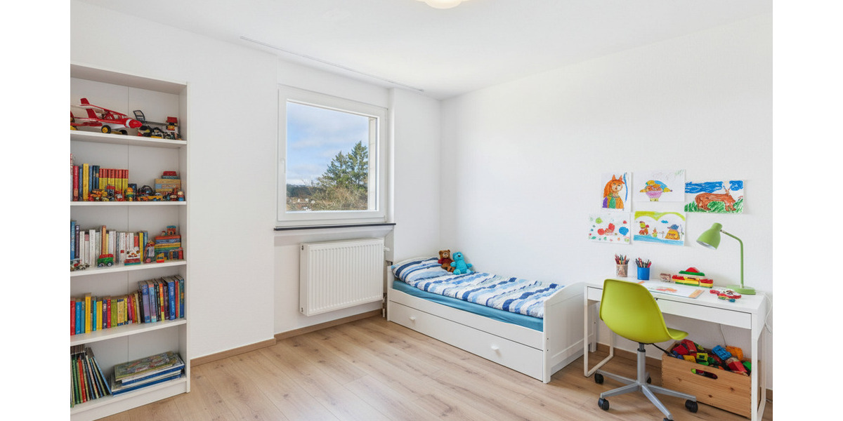 Helle 4ZKB Wohnung in Dudweiler mit Südwest-Loggia, Garage und Weitblick - bezugsbereit - Etagenwohnung Saarbrücken Dudweiler | Angebot:25289682