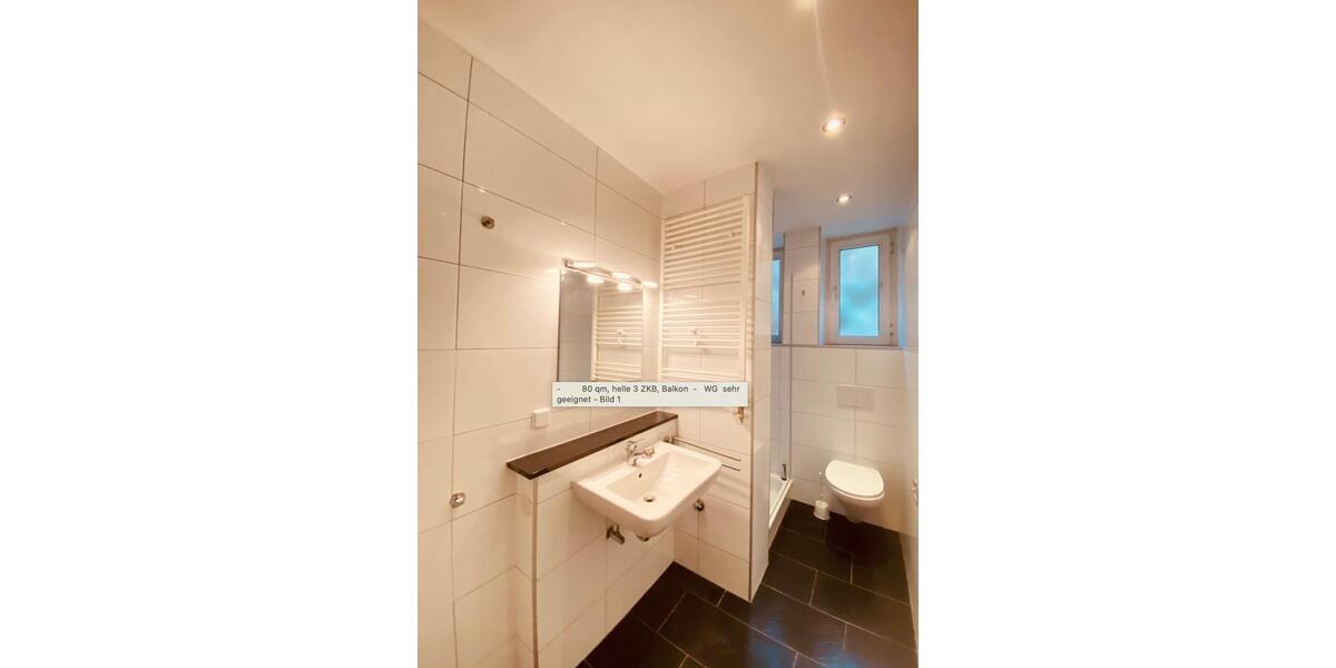 Hochparterre Saarbrücken Neue Bremm - 3 Zimmer, 80 m&sup2;, 750&euro; | Angebot:26621805