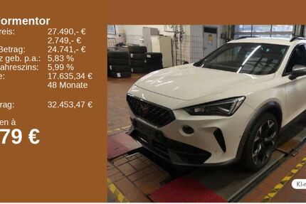 Cupra Formentor 69.085 km 27.490 &euro; Saarbrücken 66115