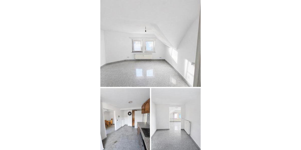 Dachgeschoßwohnung Quierschied - 3 Zimmer, 65 m&sup2;, 450&euro; | Angebot:25641137