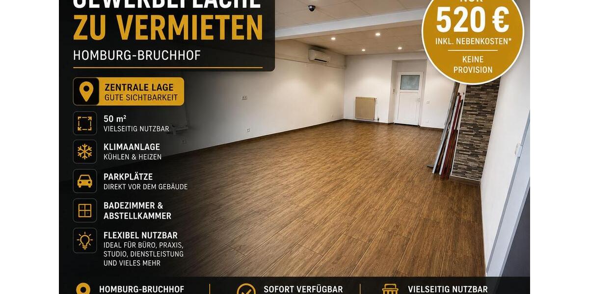 Gewerbeobjekt Homburg - 520&euro; | Angebot:26544377
