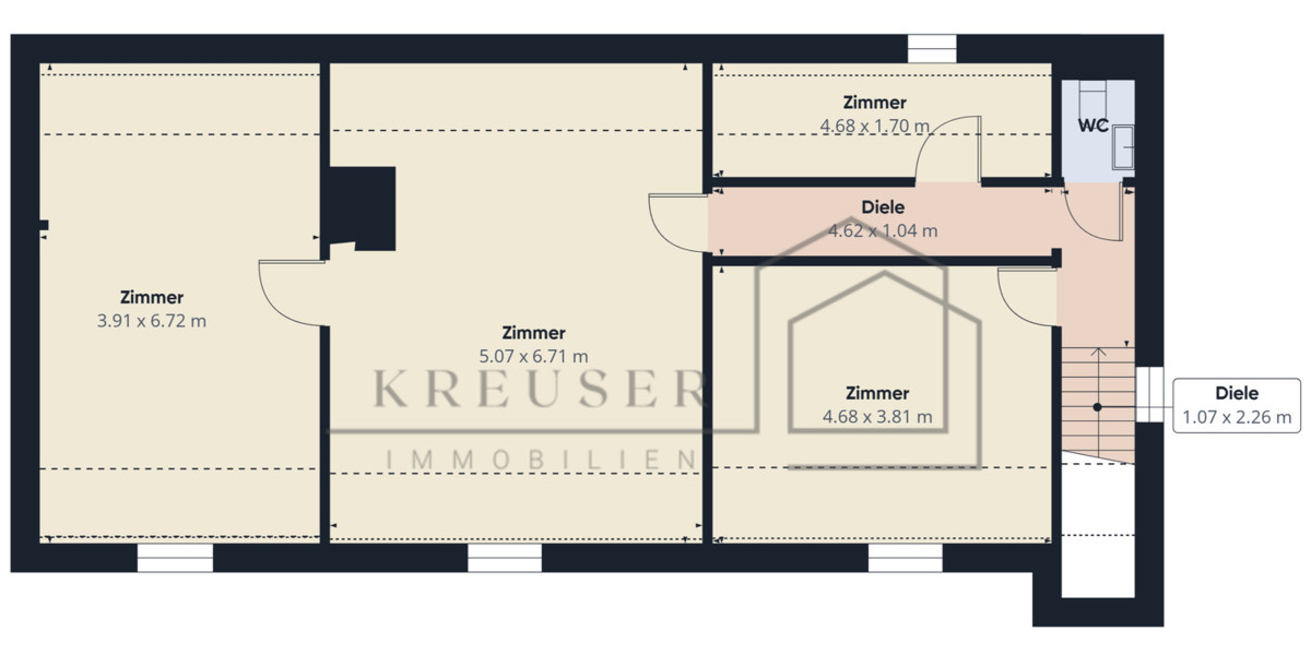 Einfamilienhaus Saarbrücken Klarenthal - 1 Zimmer, 278 m&sup2;, 170.000&euro; | Angebot:25687197