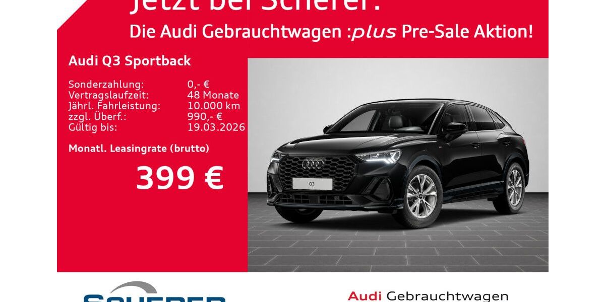 Audi Q3 18.810 km 44.490 &euro; Homburg 66424