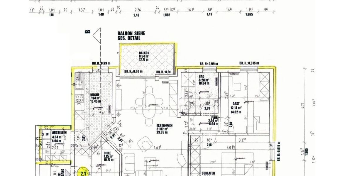 Komfortabel wohnen in 3-Zimmer-Wohnung mit Sonnenbalkon und fußläufiger Infrastruktur - Appartement Tholey | Angebot:26633518