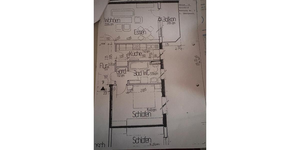 Etagenwohnung Saarbrücken Malstatt - 2 Zimmer, 63 m&sup2;, 92.000&euro; | Angebot:25787380