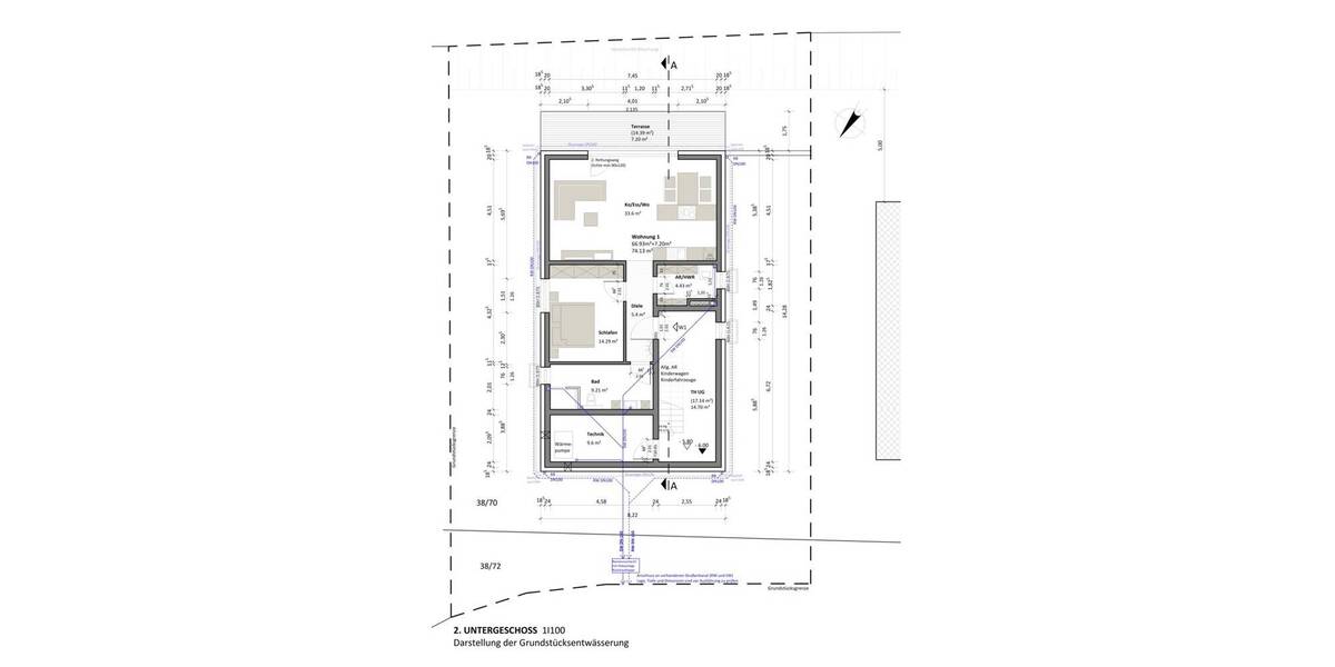 Etagenwohnung Spiesen-Elversberg / Elversberg Spiesen - 2 Zimmer, 74 m&sup2;, 299.000&euro; | Angebot:25697934