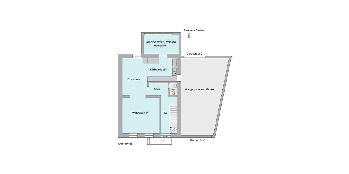 Reihenhaus Großrosseln - 5 Zimmer, 136 m&sup2;, 179.000&euro; | Angebot:25649288