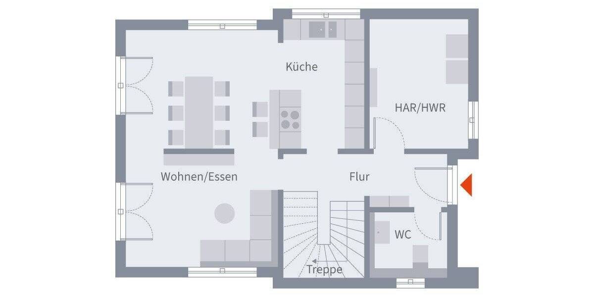 Einfamilienhaus Beckingen Düppenweiler - 3 Zimmer, 131 m&sup2;, 423.900&euro; | Angebot:26658980