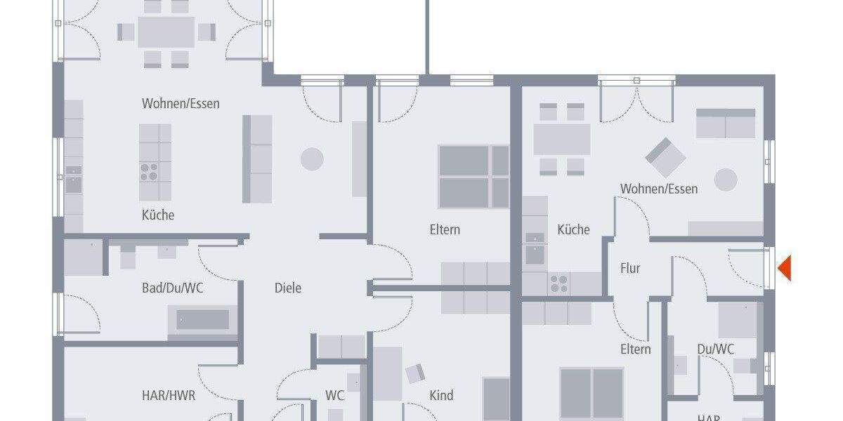 Bungalow Überherrn - 5 Zimmer, 168 m&sup2;, 555.700&euro; | Angebot:25732807