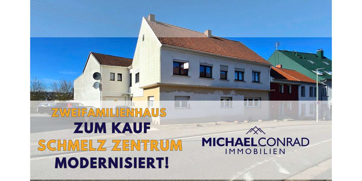 2-3 Familienhaus in Schmelz Zentrum - Zweifamilienhaus Schmelz / Bettingen Bettingen | Angebot:27010288