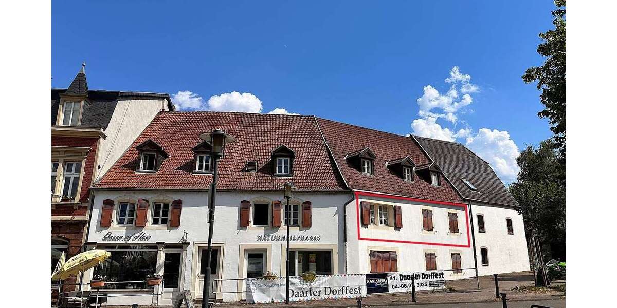 Etagenwohnung Saarbrücken / Alt-Saarbrücken Saarbrücken - 3 Zimmer, 80 m&sup2;, 195.000&euro; | Angebot:21904309