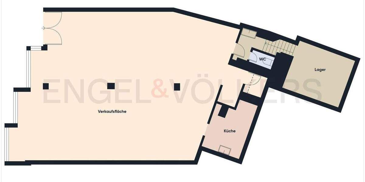 Etagenwohnung Saarbrücken St Johann - 3 Zimmer, 750&euro; | Angebot:25675566