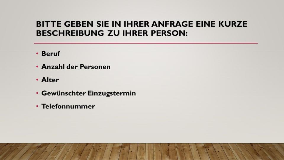 Hochparterre Neunkirchen - 2 Zimmer, 55 m&sup2;, 415&euro; | Angebot:25406730