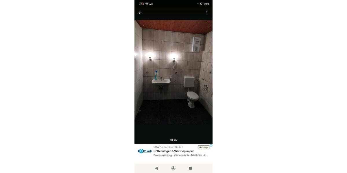 Erdgeschoßwohnung Saarbrücken Dudweiler - 1 Zimmer, 45 m&sup2;, 370&euro; | Angebot:26072052