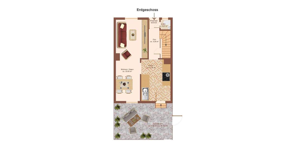 Einfamilienhaus Quierschied - 4 Zimmer, 87 m&sup2;, 155.000&euro; | Angebot:25687890