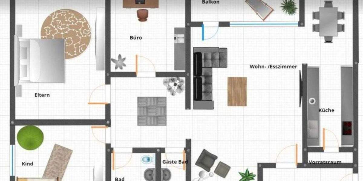 Etagenwohnung Saarlouis Steinrausch - 5 Zimmer, 110 m&sup2;, 189.000&euro; | Angebot:25717551