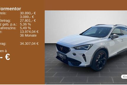 Cupra Formentor 16.405 km 30.890 &euro; Saarbrücken 66115