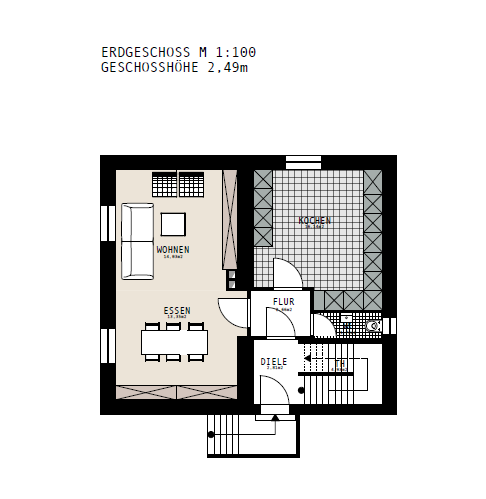 Einfamilienhaus Rehlingen-Siersburg Rehlingen - 4 Zimmer, 111 m&sup2;, 150.000&euro; | Angebot:25661345