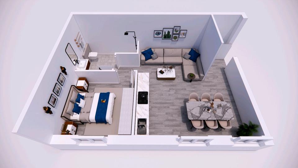 Etagenwohnung Sankt Wendel - 2 Zimmer, 65 m&sup2;, 485&euro; | Angebot:25888020