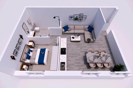 Wohnung Sankt Wendel - 2 Zimmer, 65 m&sup2;, 485&euro; | Angebot:25888020